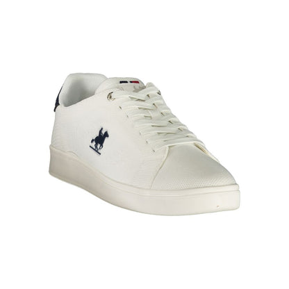 U.S. Grand Polo Bianco Poliestere Uomo Sneaker - White