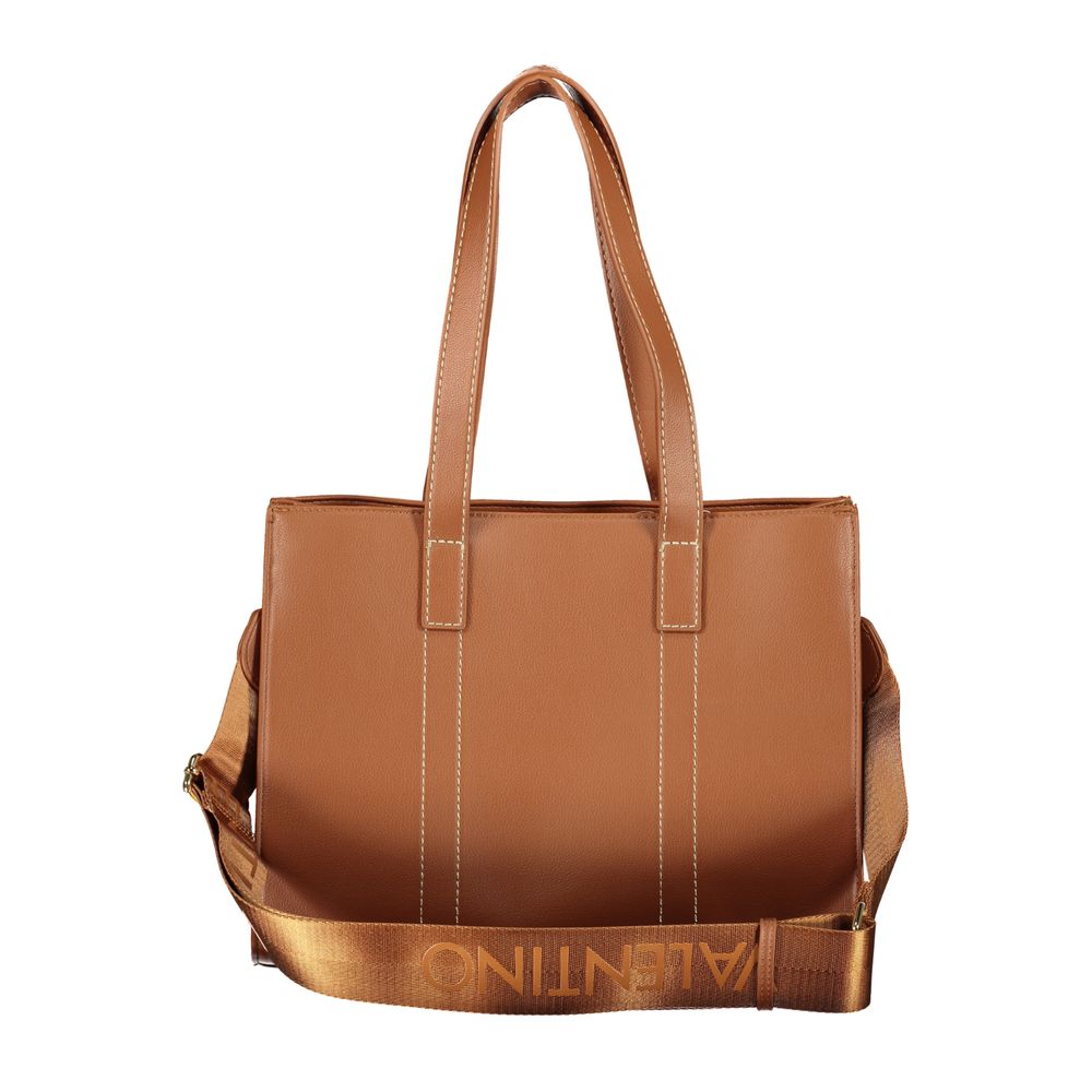 Mario Valentino Brown Handbag with Elegant Design and Versatile Features