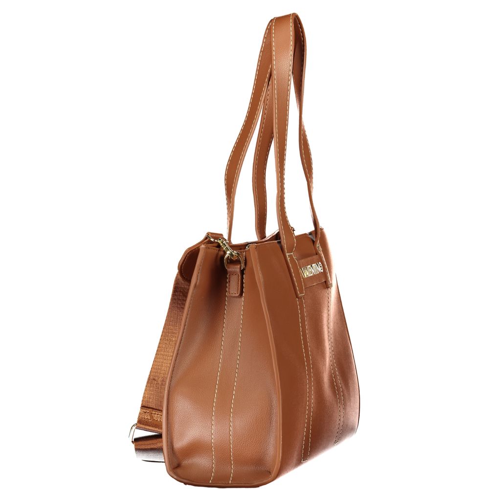 Mario Valentino Brown Handbag with Elegant Design and Versatile Features