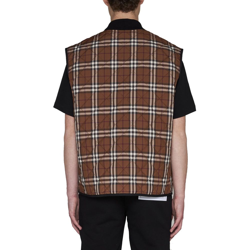 Burberry Brown Weaverton Vest Jacket