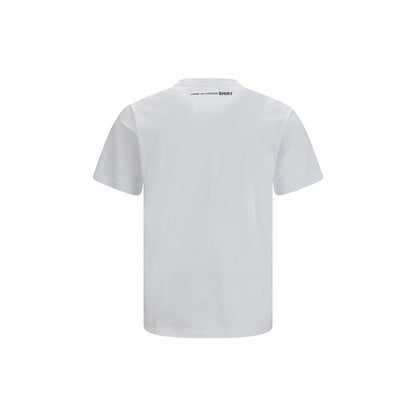 Comme des Garçons White Cotton Sportswear T-Shirt