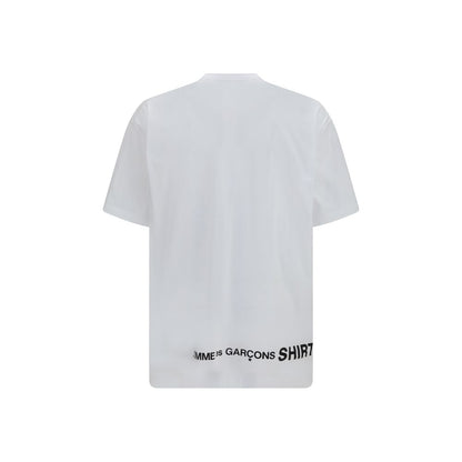 Comme des Garçons Oversized White Cotton T-Shirt