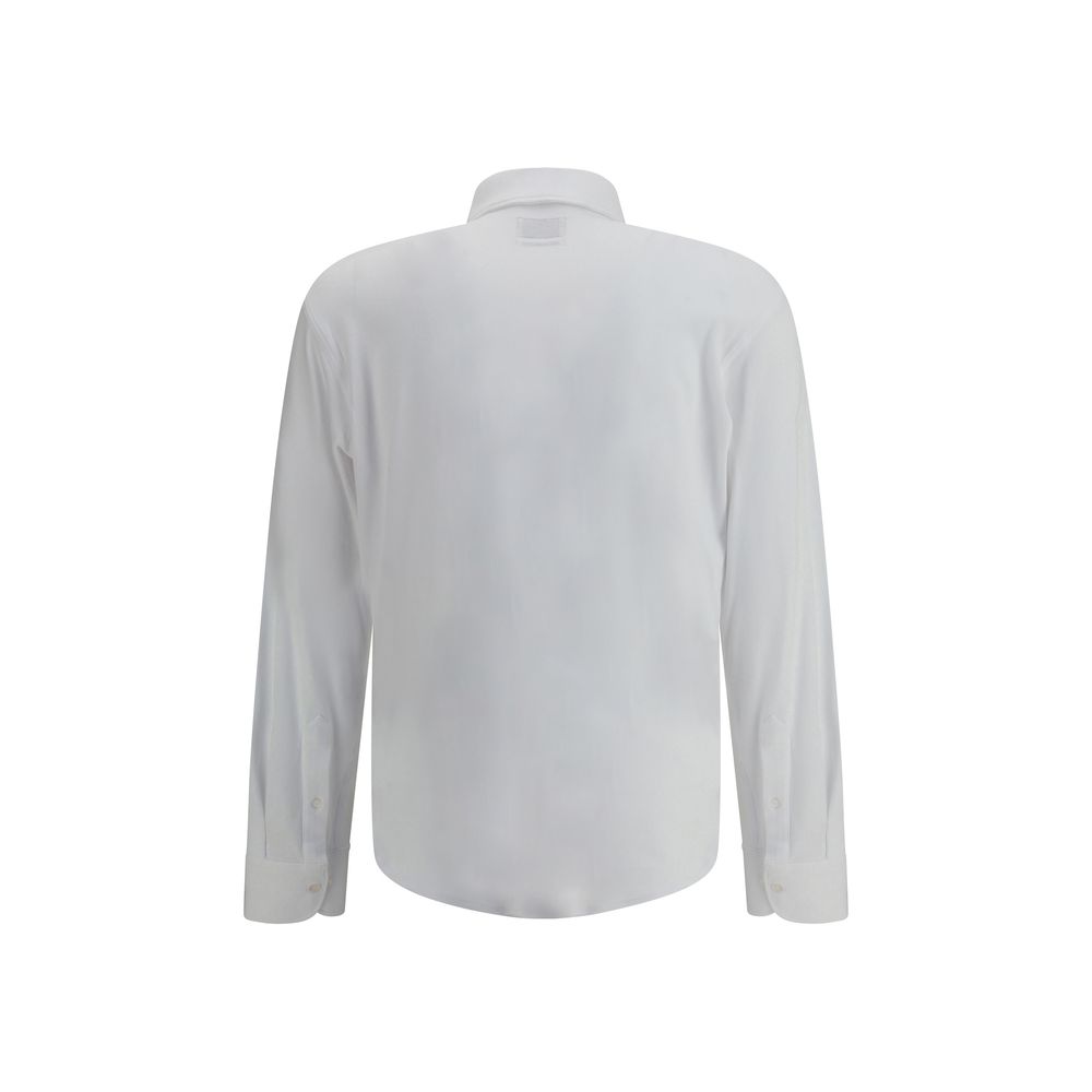 Brooksfield White Cotton Polo Shirt – Timeless Comfort and Style