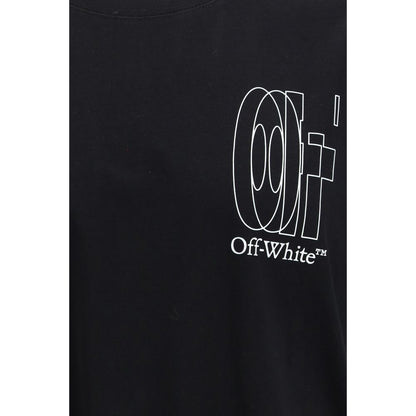 Off-White Black Cotton T-Shirt - The Big Double Arrow Edition