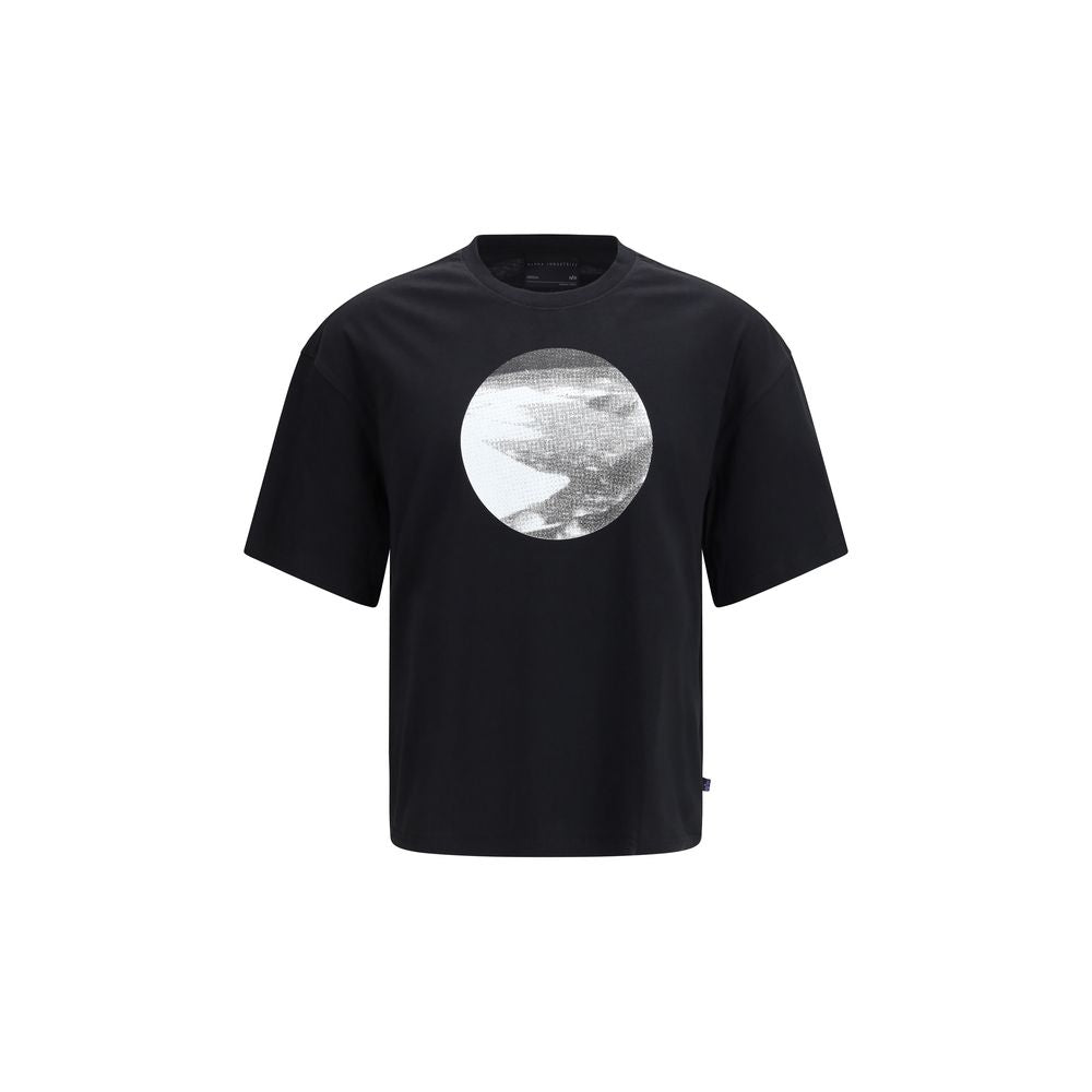 Alpha Industries Black Cotton Sportswear Desert T-shirt