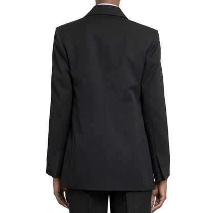 Lanvin Black Virgin Wool Blazer for Women