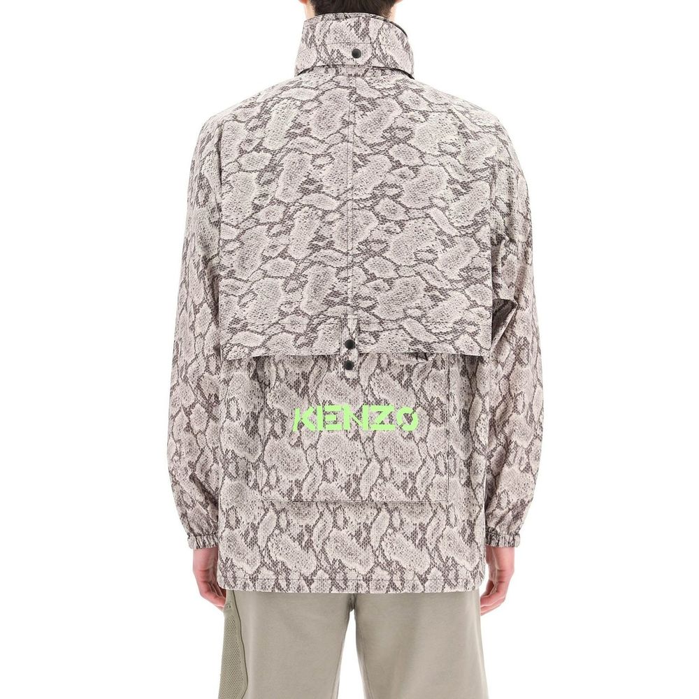 Kenzo Beige Polyester Shell Jacket for Men