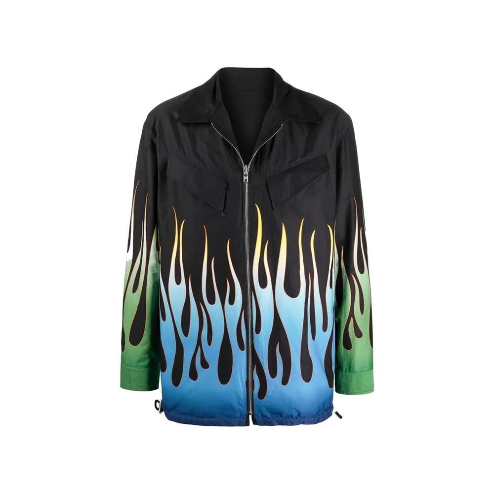 Kenzo Black Cotton Shell Jacket for Men