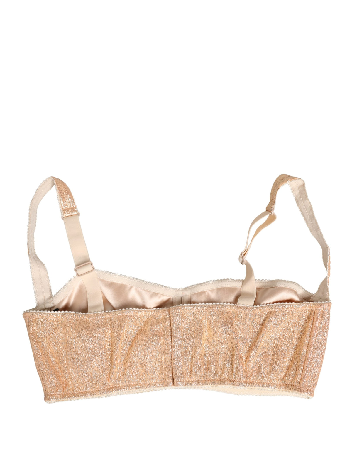 Dolce & Gabbana Beige Semi-Pad Underwire Balconette Bra