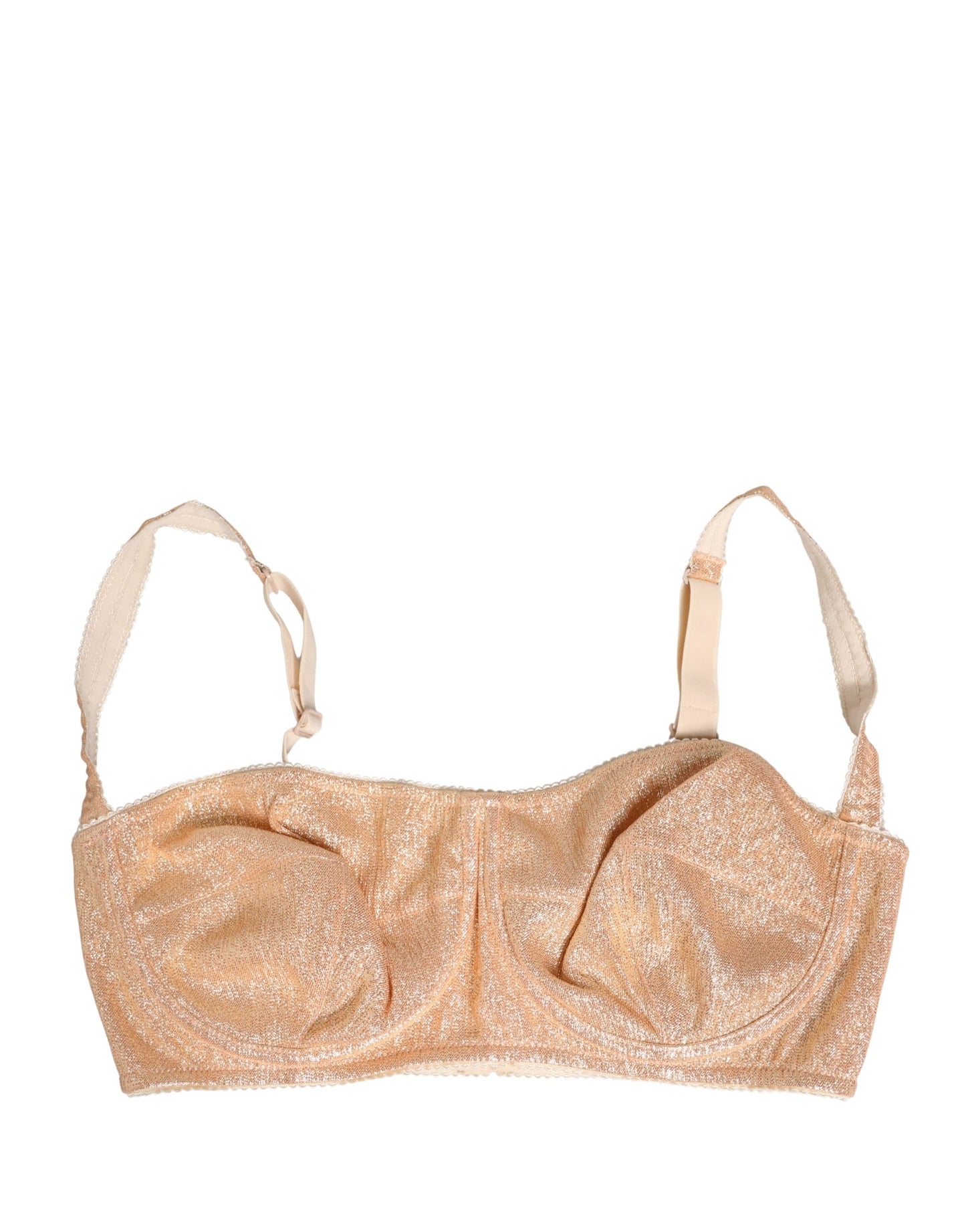 Dolce & Gabbana Beige Semi-Pad Underwire Balconette Bra