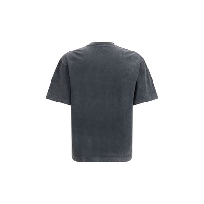 Off-White Gray Cotton Racing Skate T-shirt