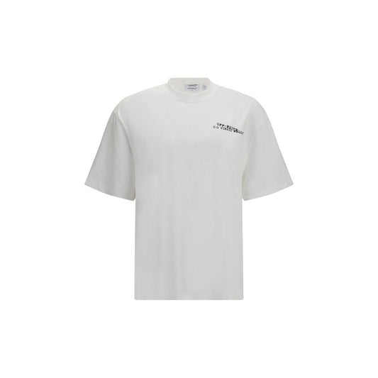 Off-White Type Arrow Skate T-shirt in White Cotton