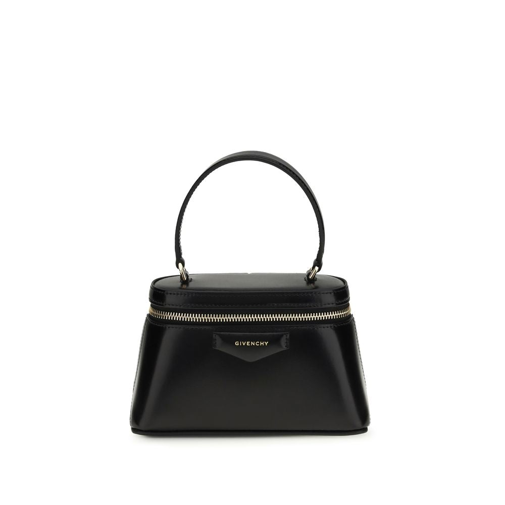 Givenchy Black Leather Antigona Mini Handbag