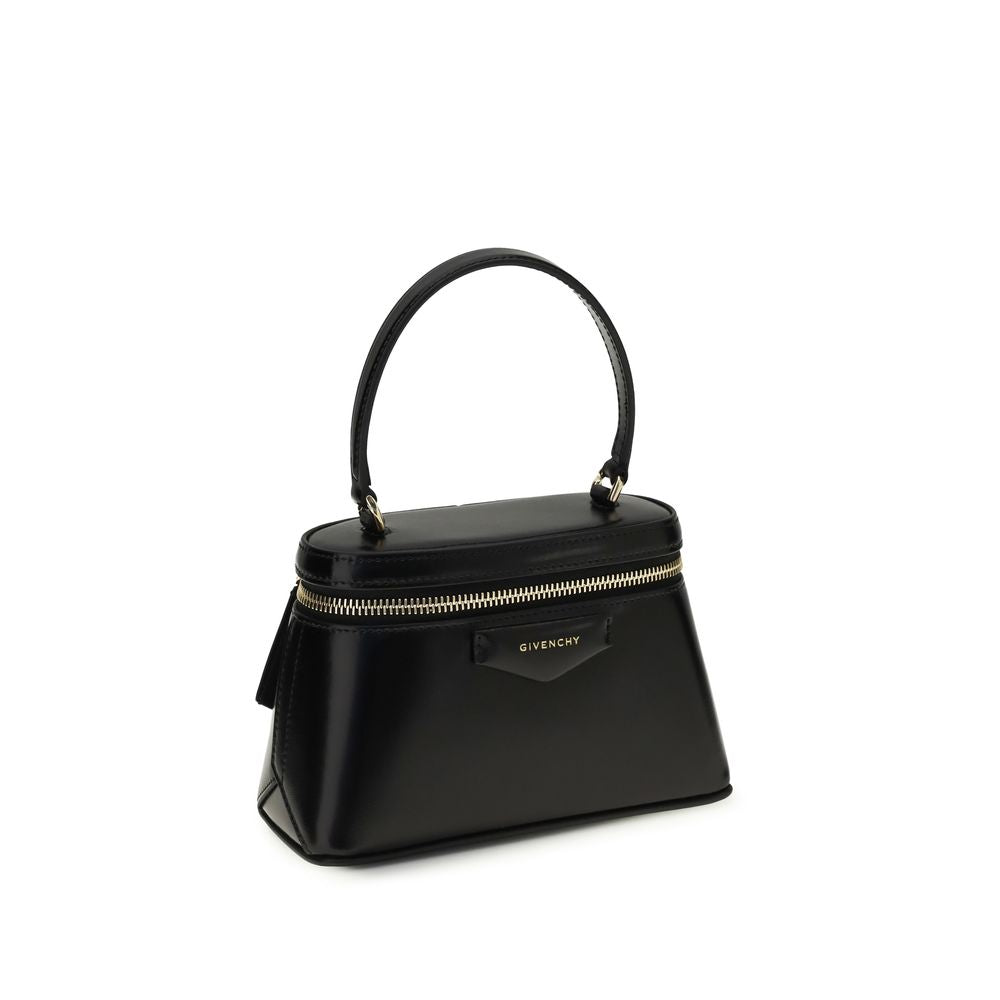 Givenchy Black Leather Antigona Mini Handbag
