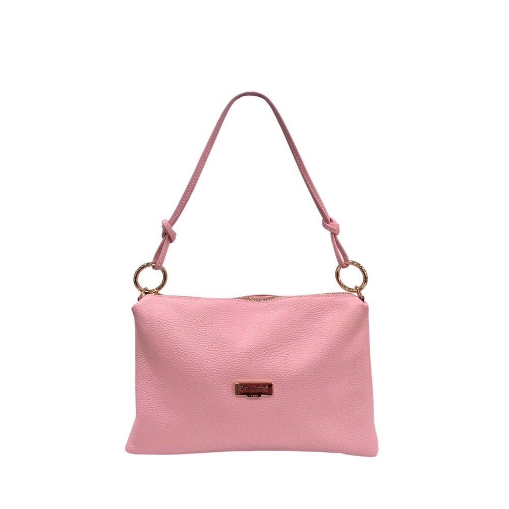 Baldinini Trend Multicolor Cowhide Clutch Bag