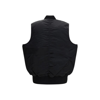 Alpha Industries MA-1 Base Vest - Black Nylon