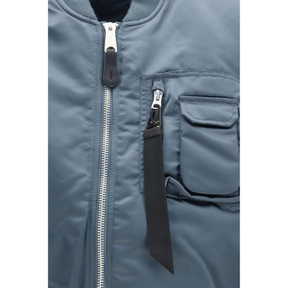 Alpha Industries MA-1 Base Vest - Blue Nylon Sleeveless Jacket
