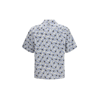 Prada Multicolor Cotton Floral Shirt