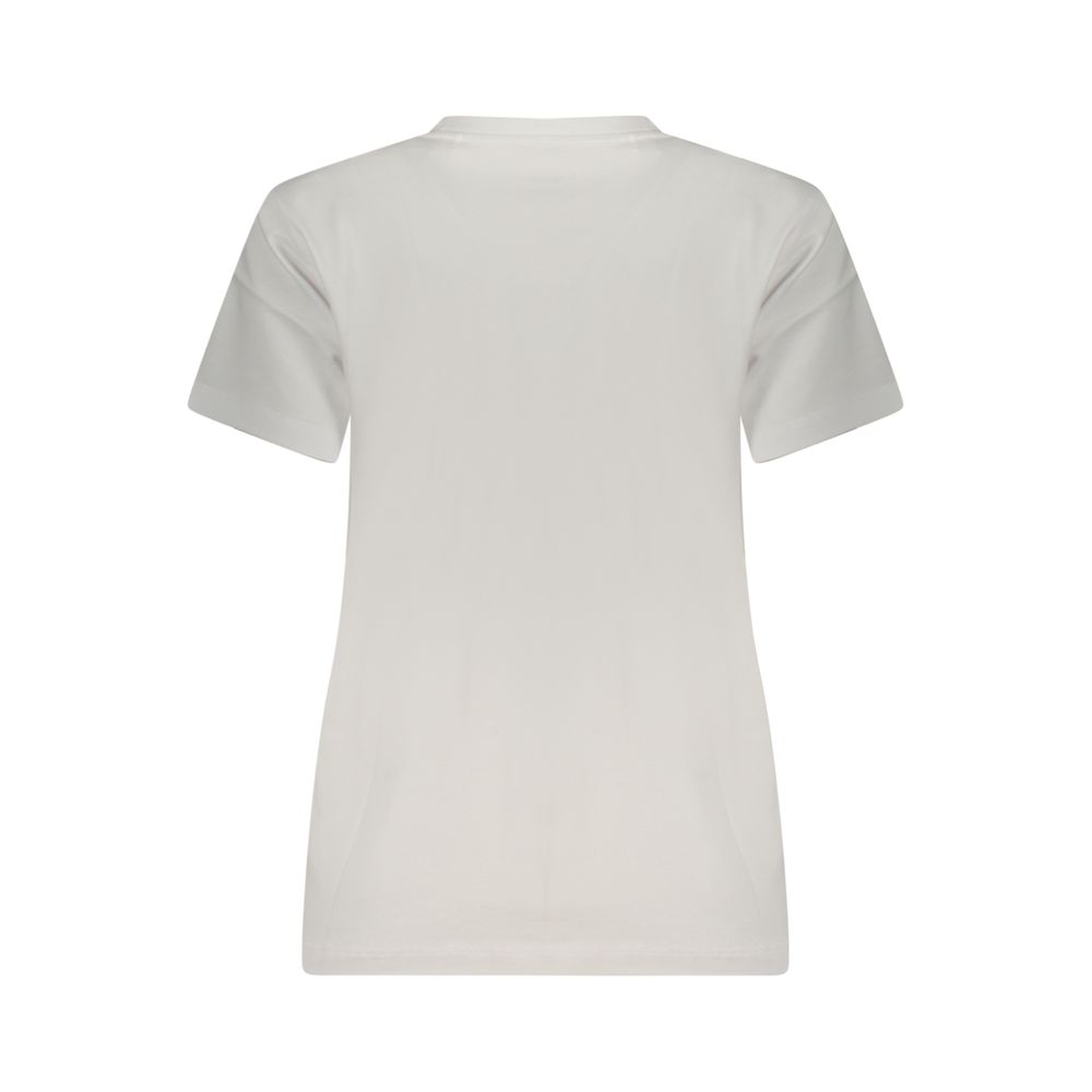Guess Organic Cotton Crew Neck Tee in White