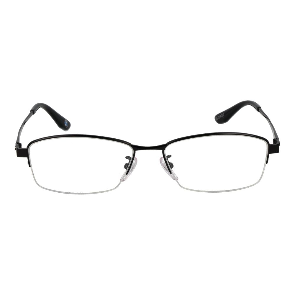 BMW Men's Optical Glasses – Black Half-Rim Frame