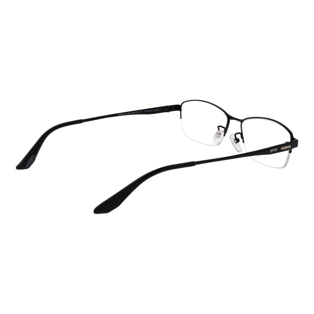 BMW Men's Optical Glasses – Black Half-Rim Frame
