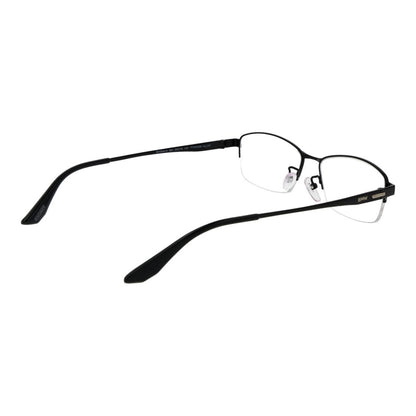 BMW Men's Optical Glasses – Black Half-Rim Frame