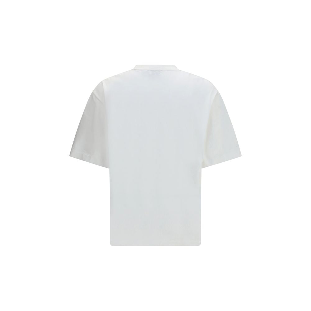 Off-White White Cotton Sportswear Grass Ink Skate T-Shirt