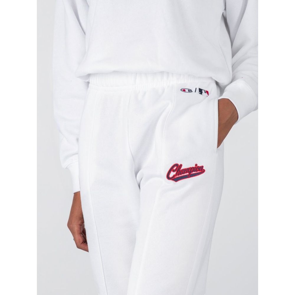 Champion White Cotton Joggers: Effortless Comfort Meets Modern Style