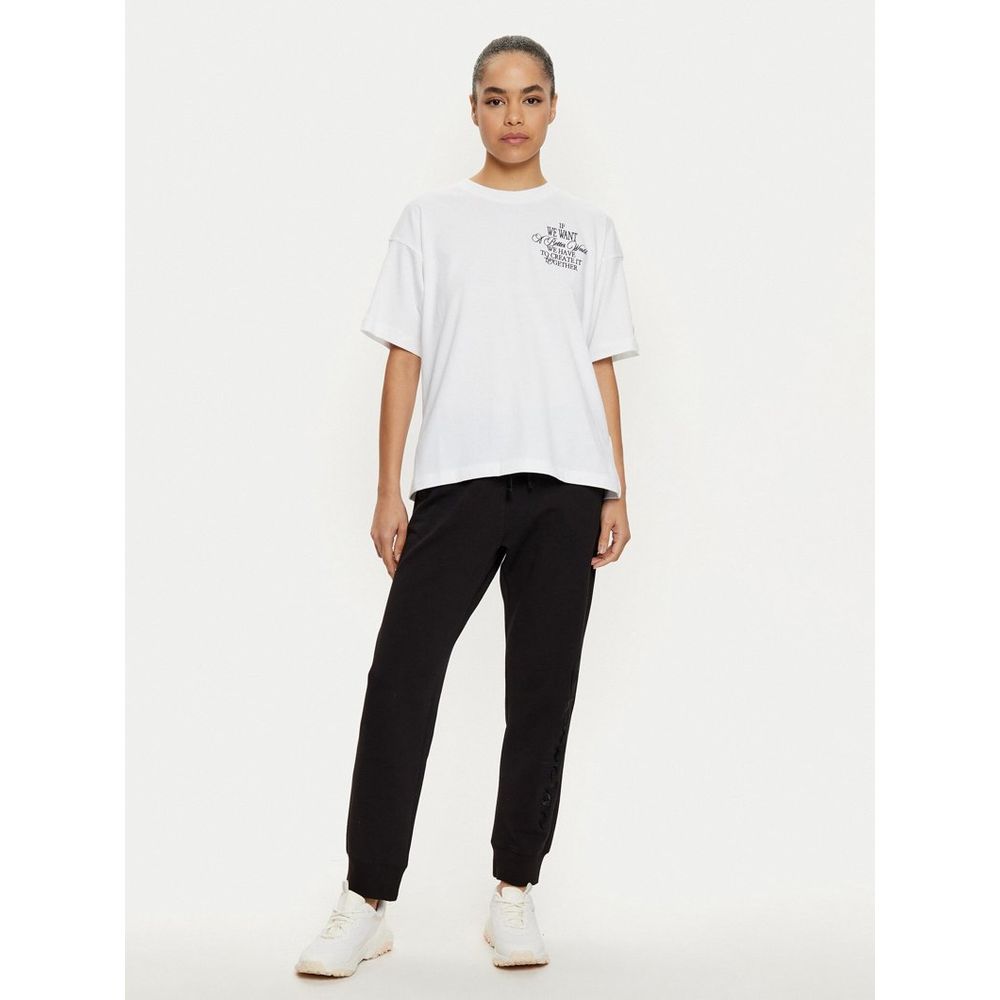 Champion White Cotton T-Shirt - Essential Street Style Staple