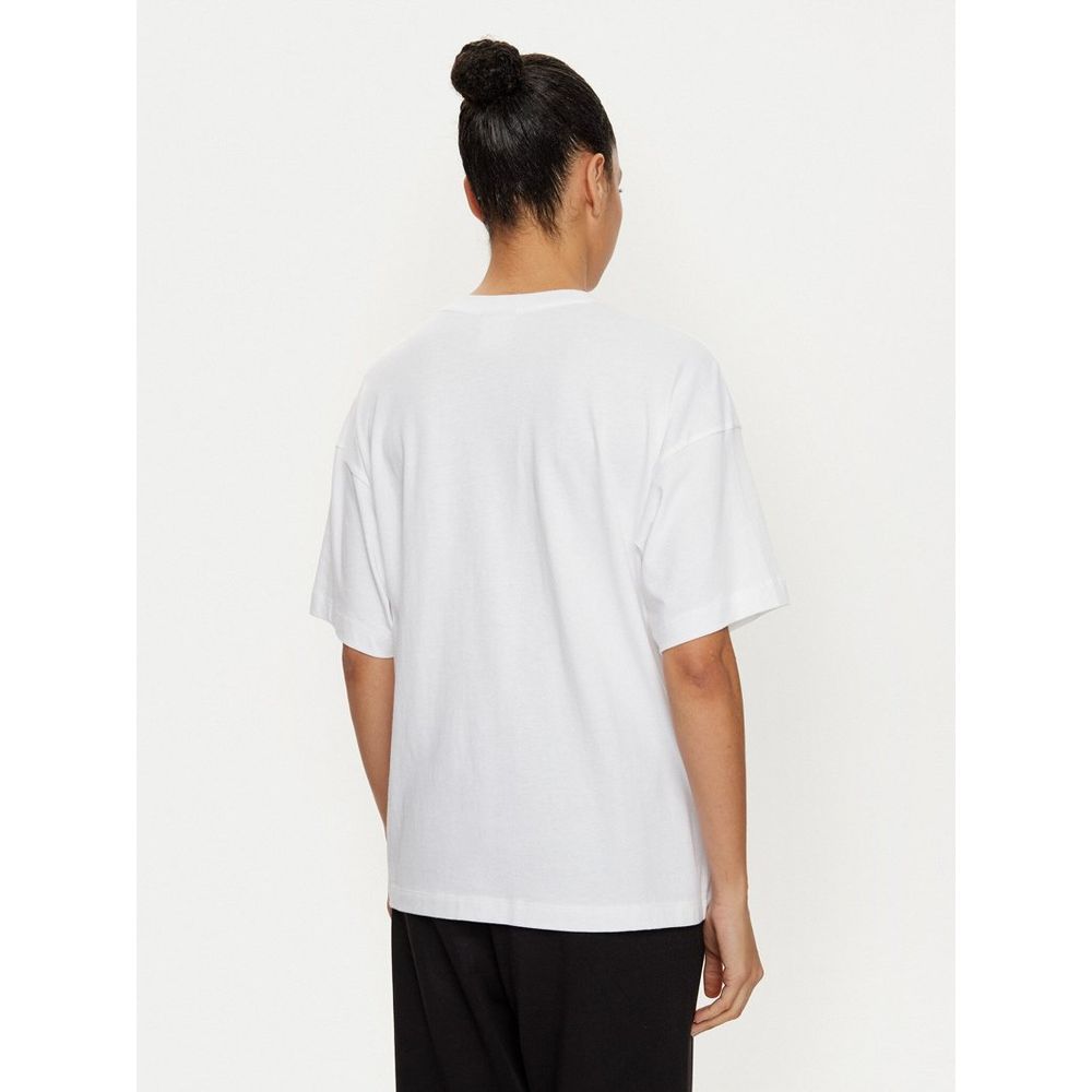 Champion White Cotton T-Shirt - Essential Street Style Staple