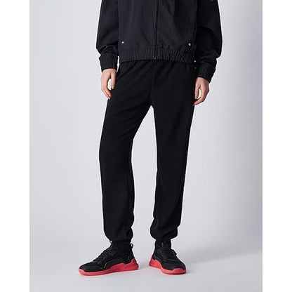 Champion Black Polyester Joggers for Ultimate Comfort