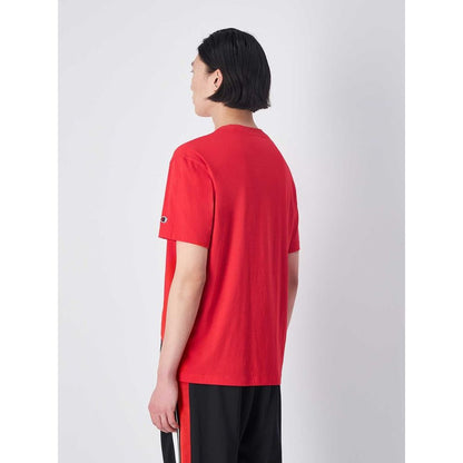 Champion Multicolor Cotton T-Shirt in Vibrant Red