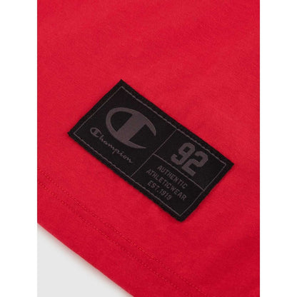 Champion Multicolor Cotton T-Shirt in Vibrant Red