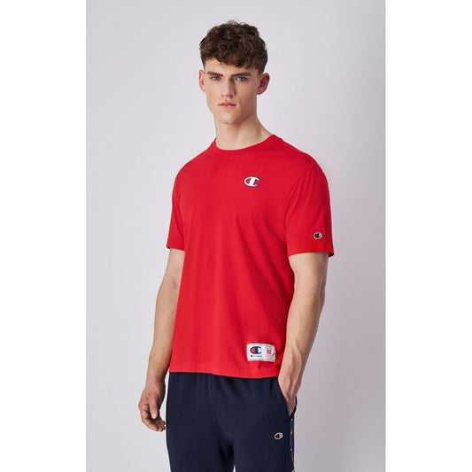 Champion Multicolor Cotton T-Shirt - Red