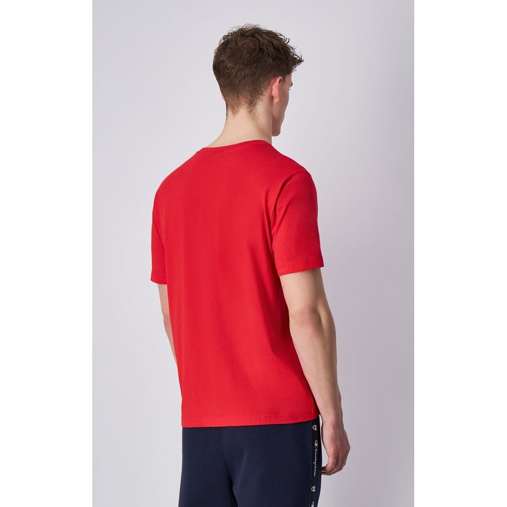 Champion Multicolor Cotton T-Shirt - Red