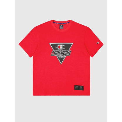 Champion Multicolor Cotton T-Shirt in Vibrant Red