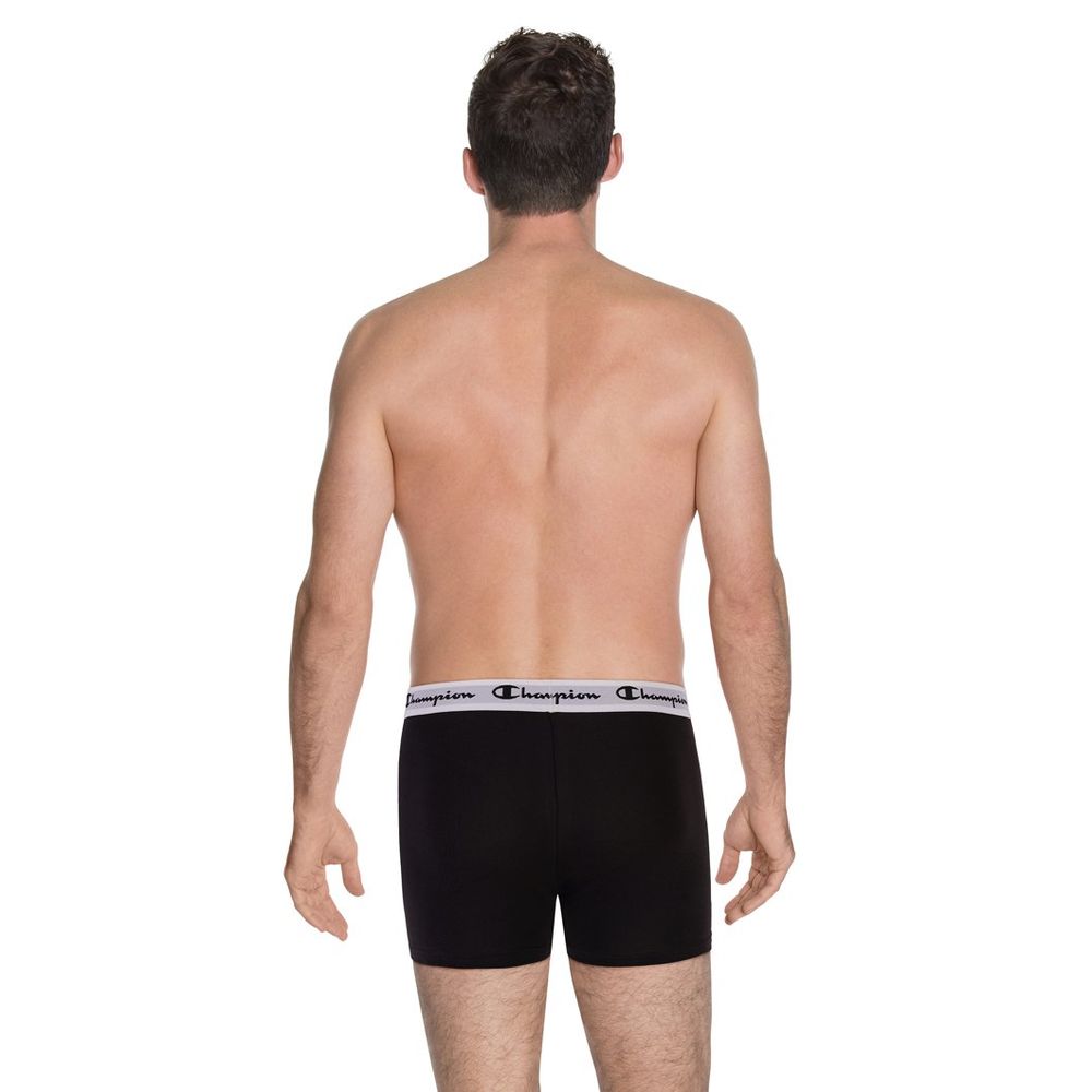 Champion Black Cotton Boxers - 2-Pack
