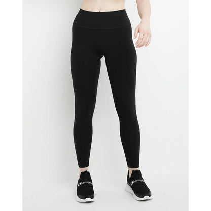 Champion Black Polyester Leggings - Sustainable Style and Comfort