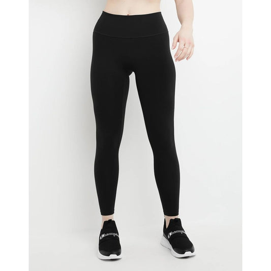Champion Black Polyester Leggings - Sustainable Style and Comfort
