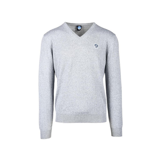 North Sails Gray Cotton Sweatshirt for the Modern Man
