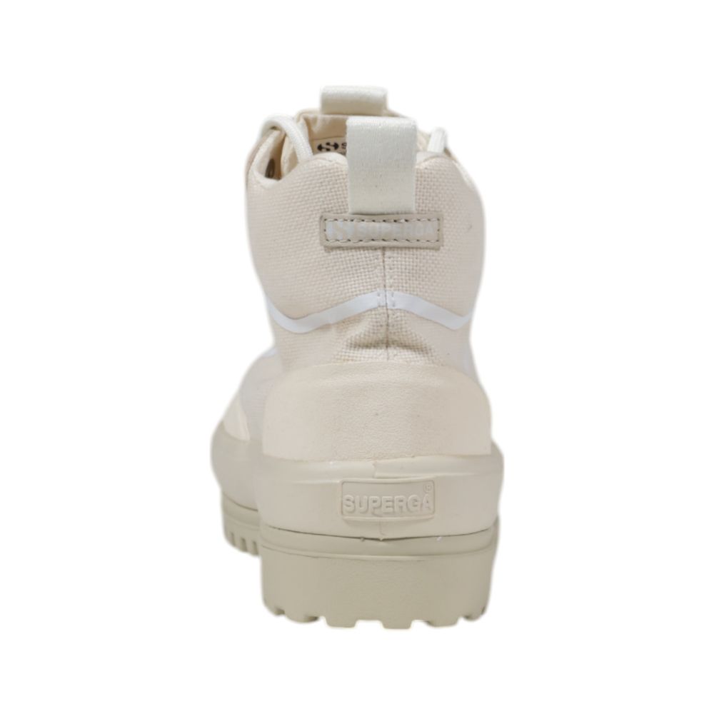 Superga Beige Fabric Sneakers for Women
