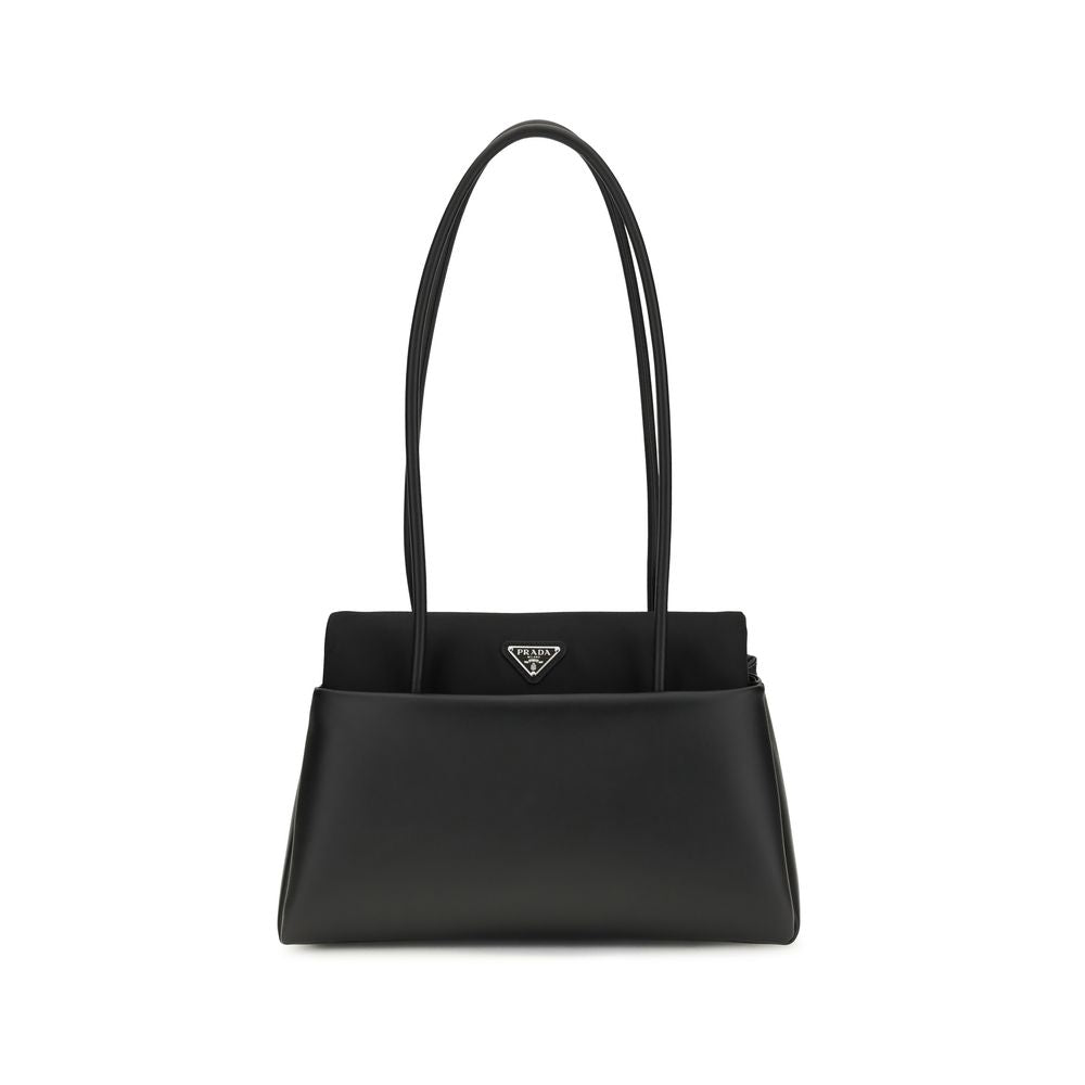Prada Black Calf Leather Handbag