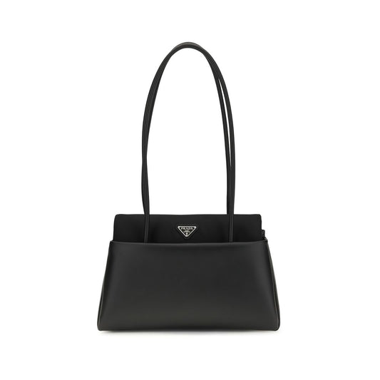 Prada Black Calf Leather Handbag