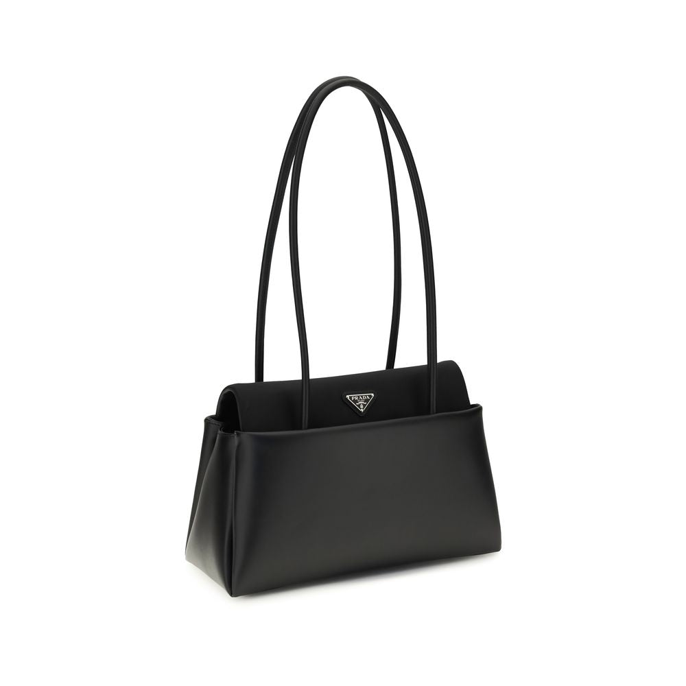 Prada Black Calf Leather Handbag