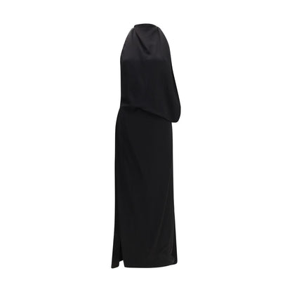 Max Mara Black Sportmax Dolmen Maxi Dress