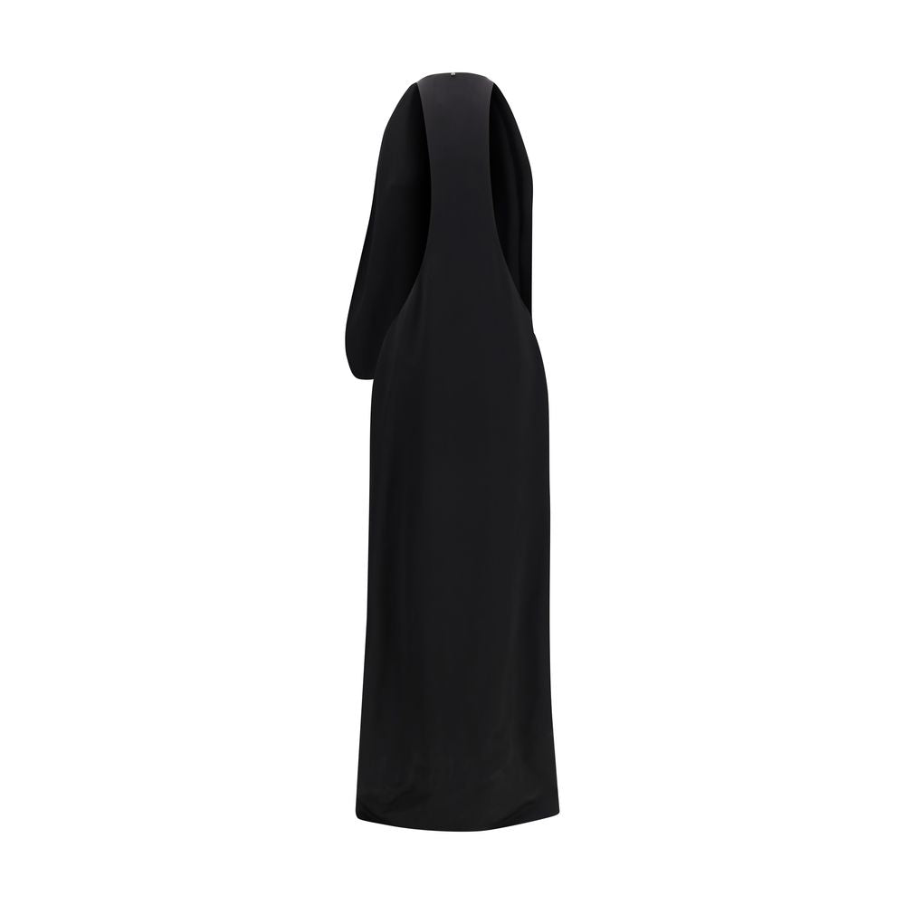Max Mara Black Sportmax Dolmen Maxi Dress