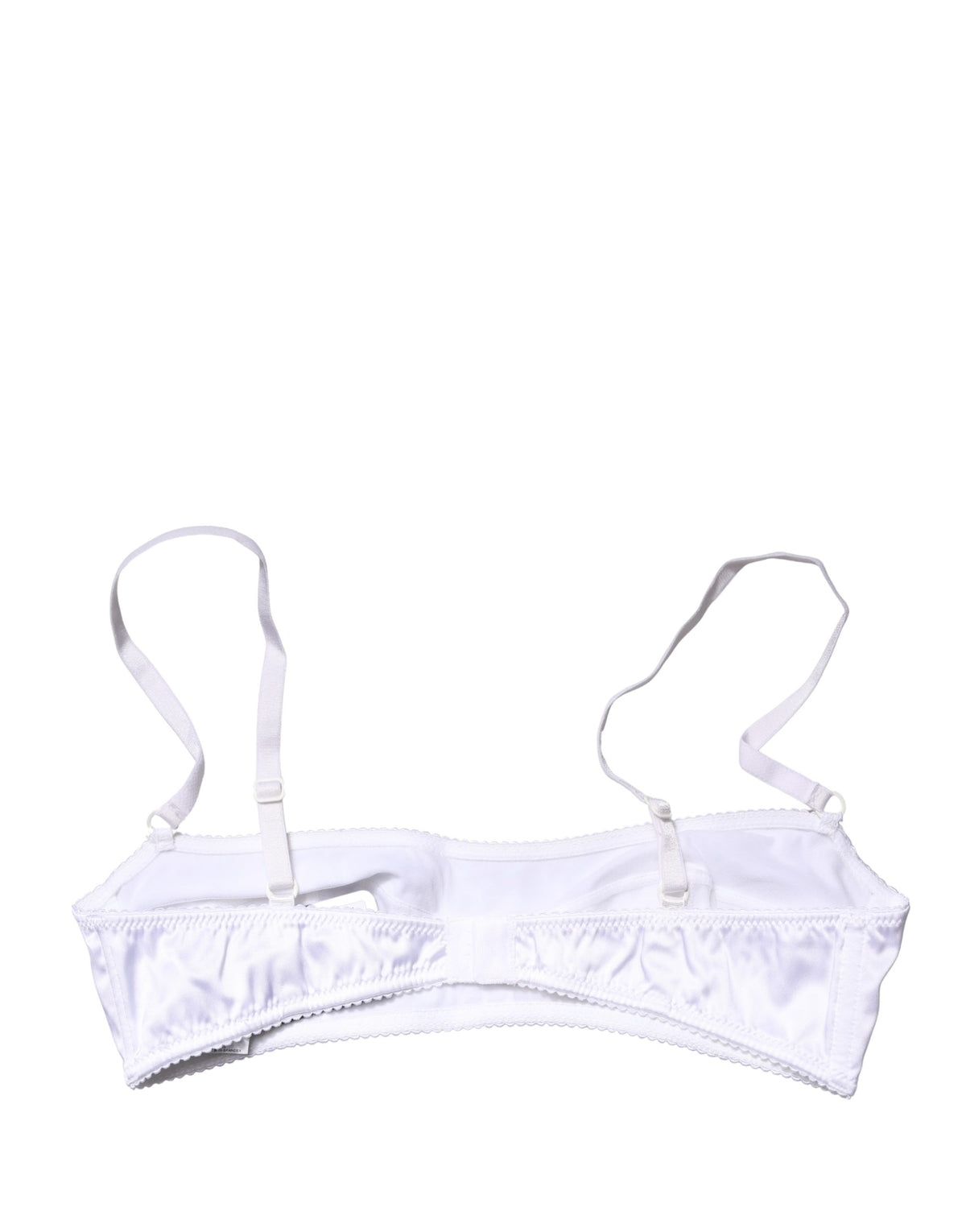 Dolce & Gabbana White Semi-Pad Underwire Balconette Bra