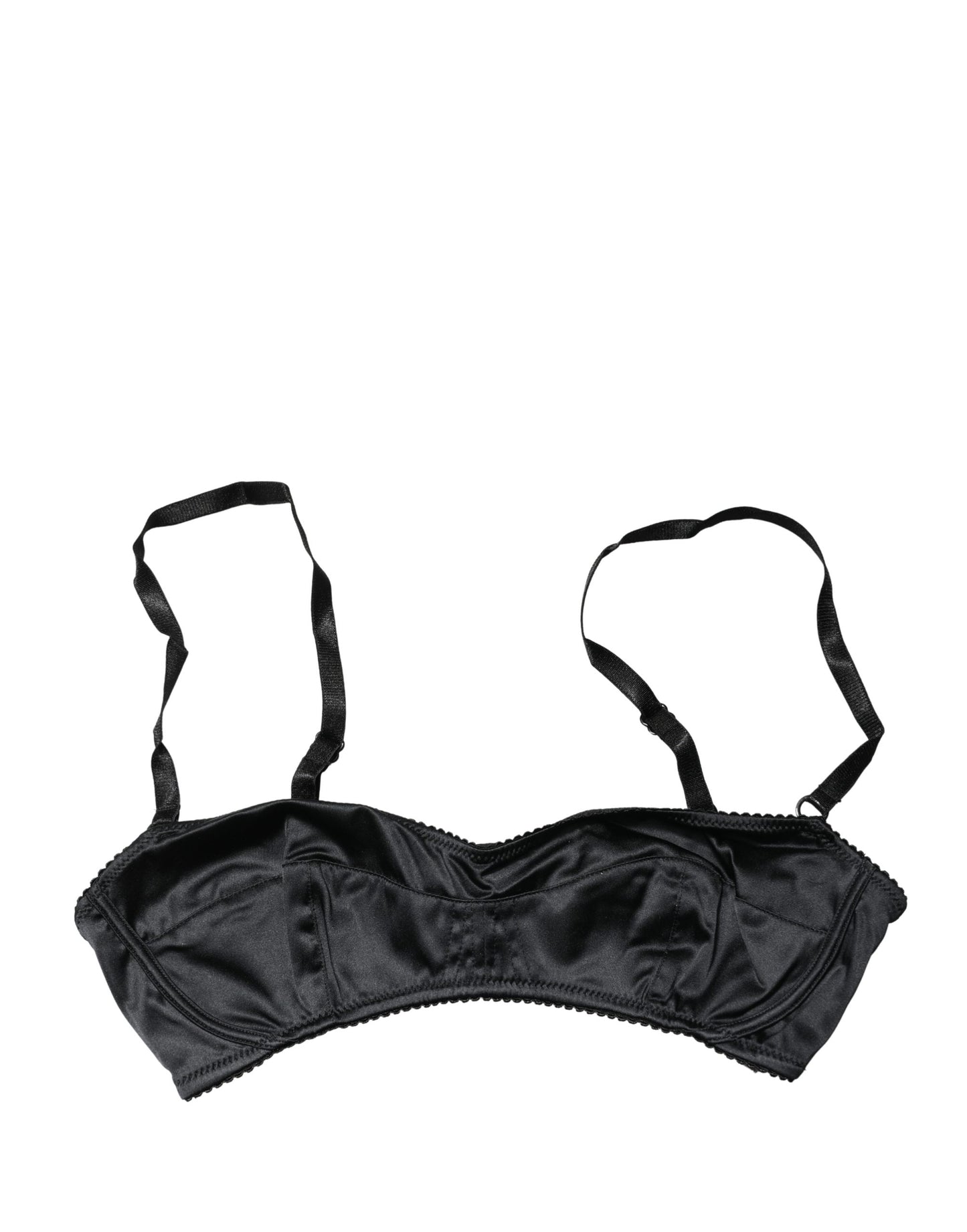 Dolce & Gabbana Black Semi-Pad Underwire Balconette Bra