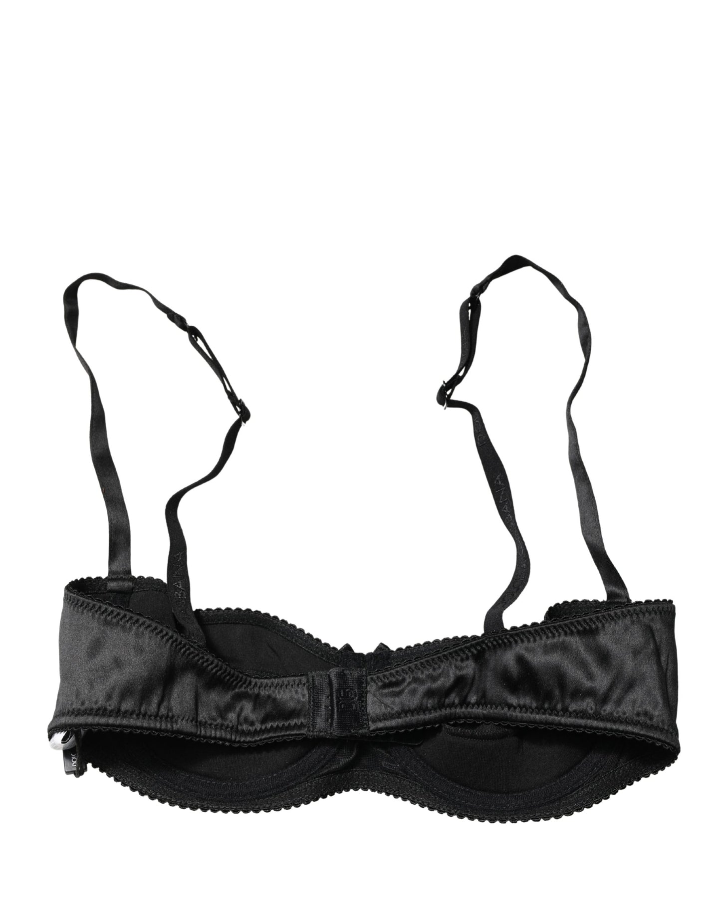 Dolce & Gabbana Black Semi-Pad Underwire Balconette Bra