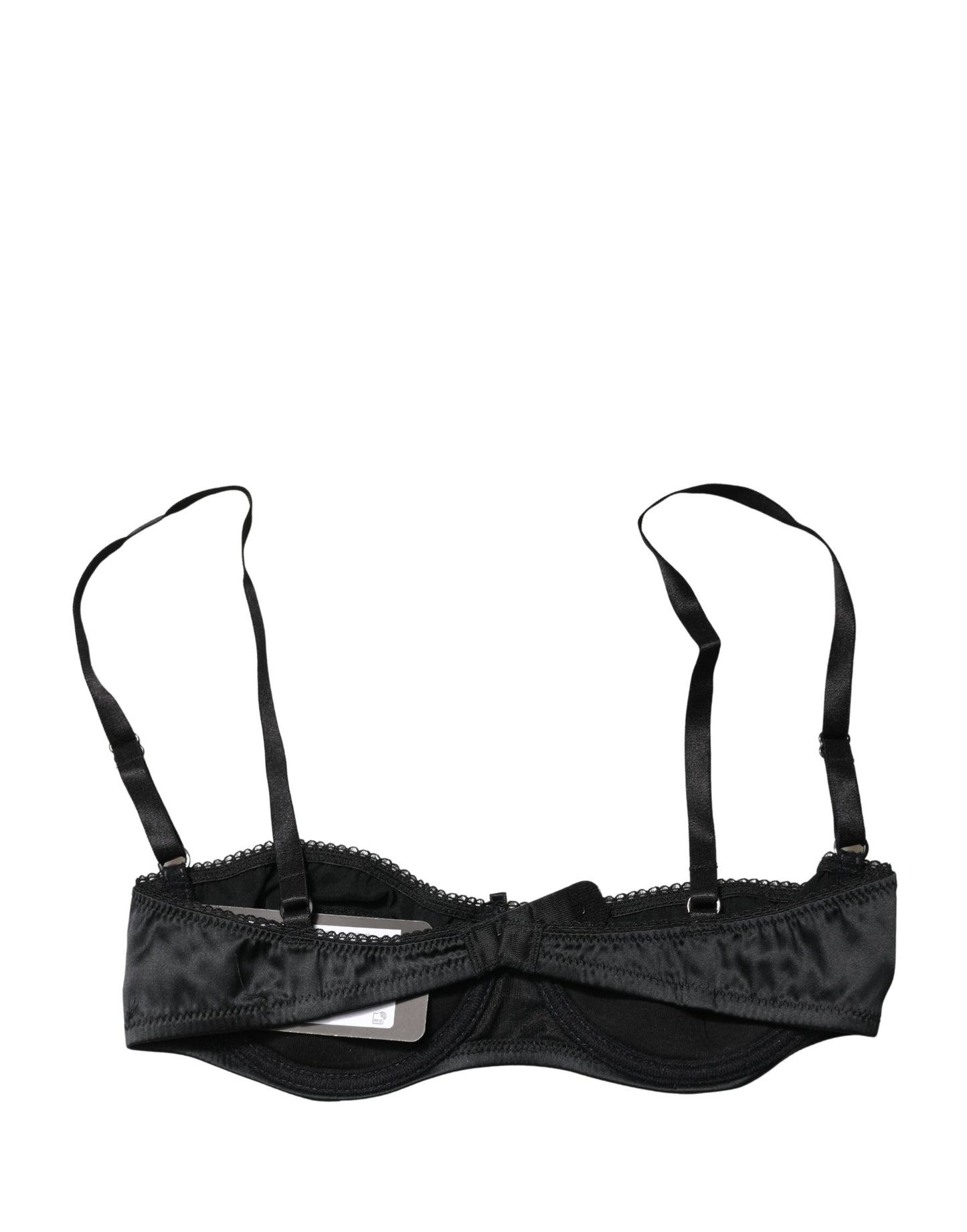 Dolce & Gabbana Black Semi-Pad Underwire Balconette Bra